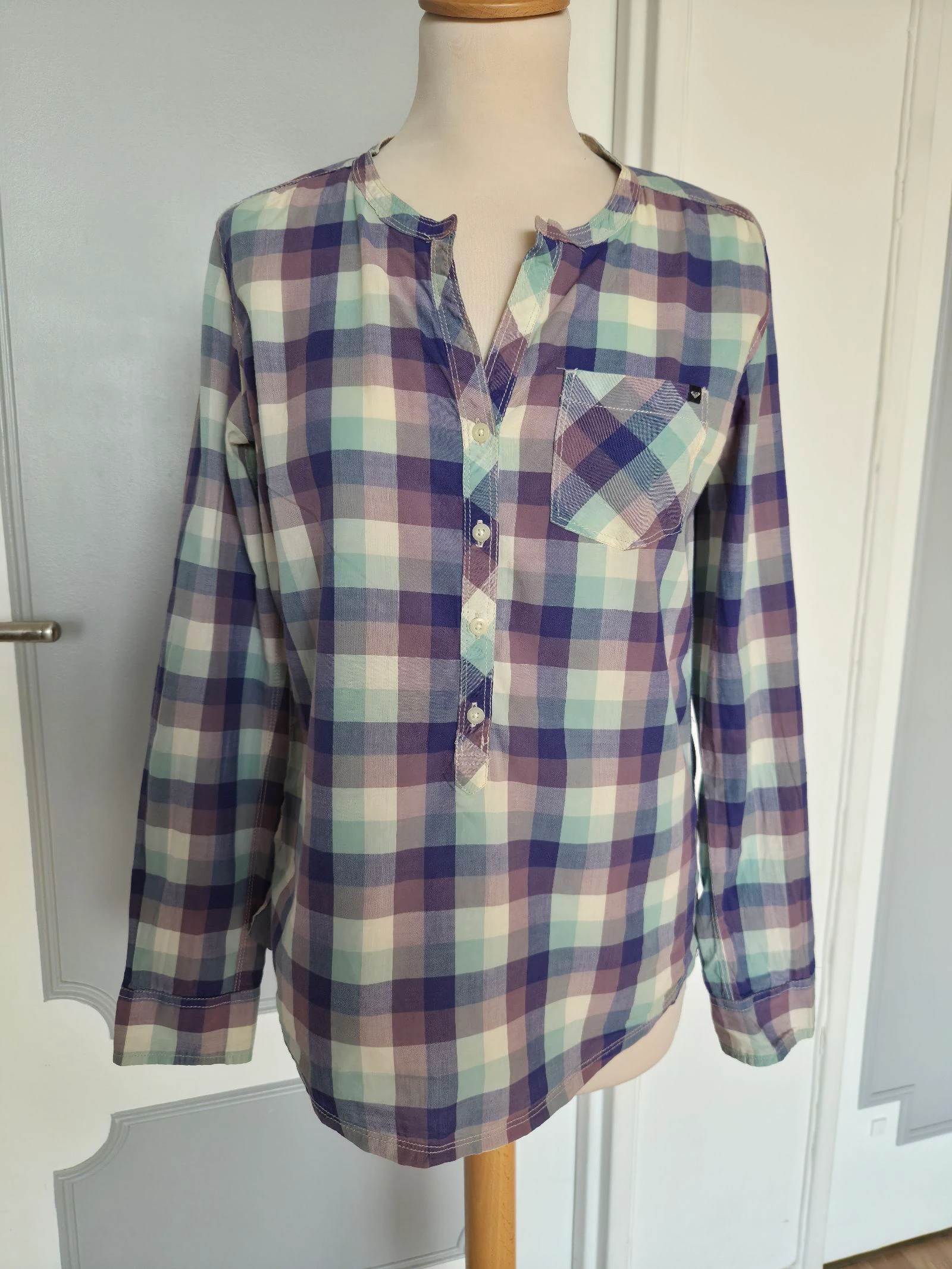 Chemise a carreaux Roxy Taille 36